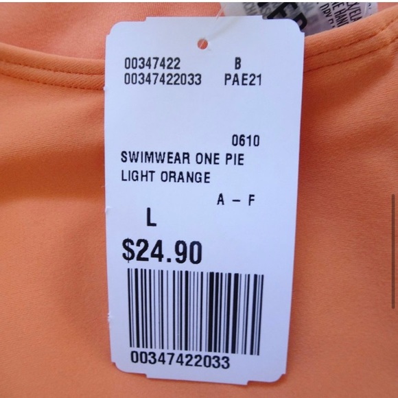 NWT Forever 21 One Piece Swimsuit Large - Picture 8 of 11